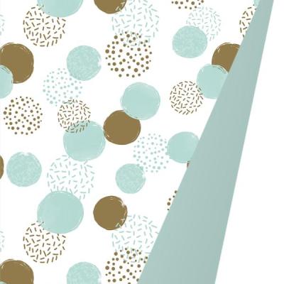 Art-Nr-021-6020513-175m-DUO-Dots-Mint-gold-Mint-Packfix-Geschenkpapier-2024-Ganzjahr-Duo