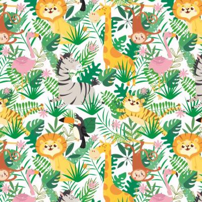 Art-Nr-111-602135-200m-Jungle-KidsPackfix-Geschenkpapier-2024-Themen-BUCHHANDEL-MOTIVE