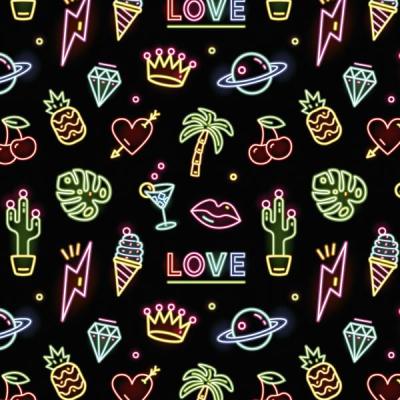 Art-Nr-121-602208-200m-neon-LovePackfix-Geschenkpapier-2024-Themen-Party-Love-Motive