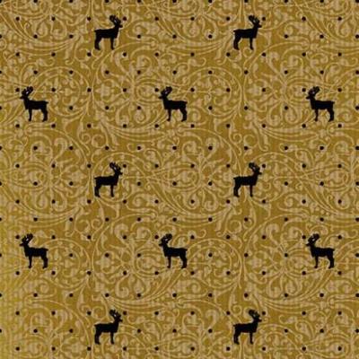 xArt-Nr-431-4910399-50cm_x_250m-Du-Monde-Reindeer-Gold-Black-kraft-PACKFIX-GESCHENKPAPIER